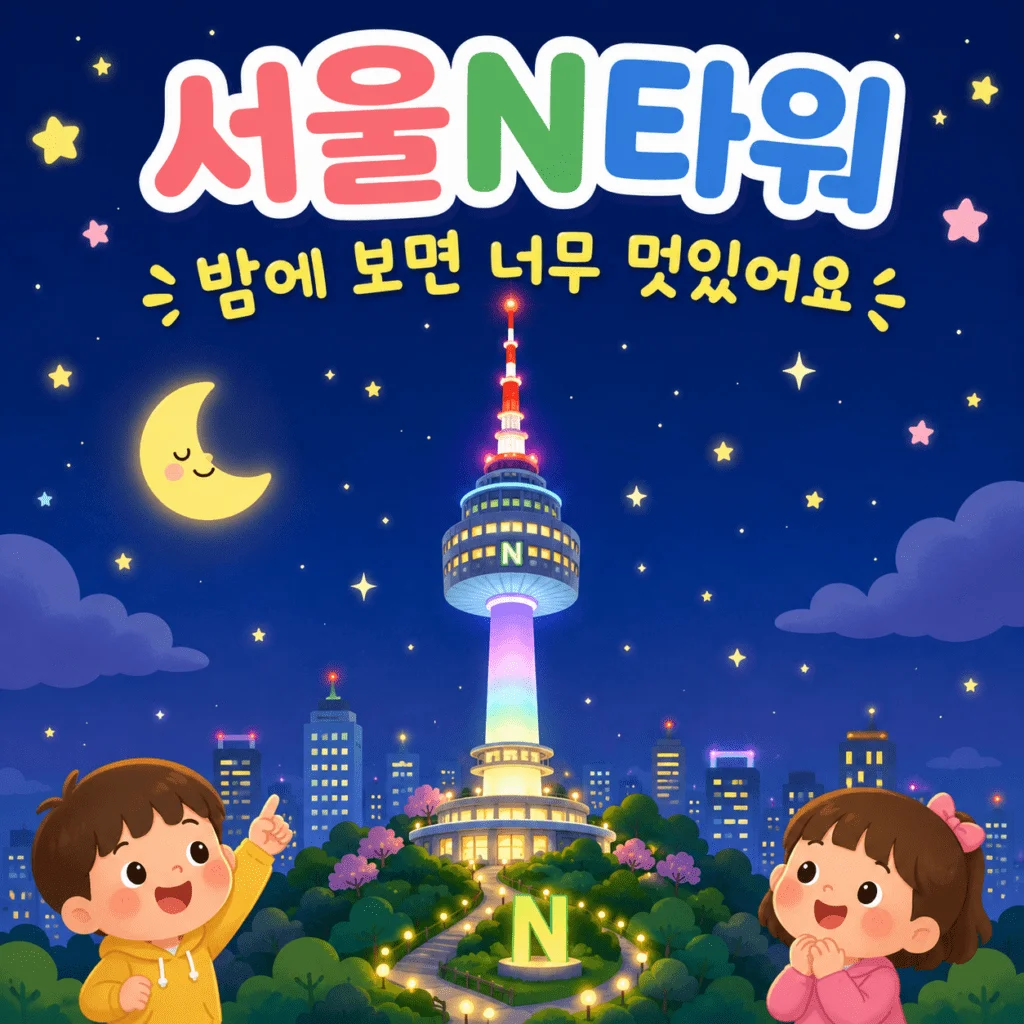 ChatGPT 결과물 1: 남산 타워 설명